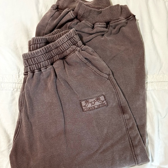 Roider Jogger In Brown Wash L'Amour Motel Label Embro - Picture 5 of 6